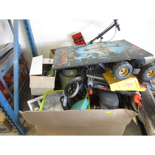 Skid of Storage Locker Goods - As Is