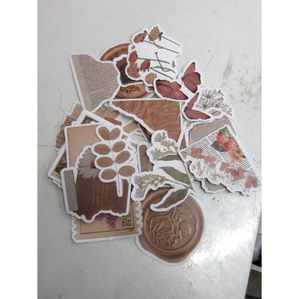 20 Package of Assorted New Stickers - Vintage Images