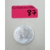 Image 1 : 1 Oz .9999 Silver Canada Maple Leaf Coin 