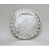 Image 2 : 1 Oz .999 Silver Liberty/Eagle Golden State Mint Round 