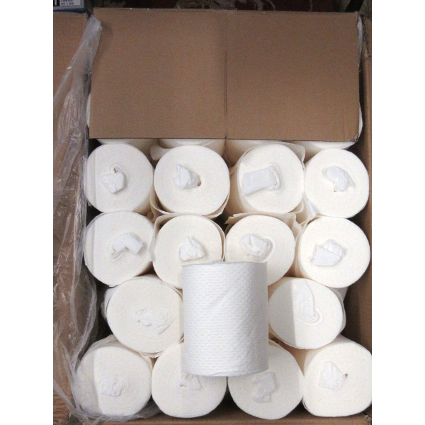 Case of 28 Rolls of Coreless Paper Towel Rolls