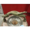 Image 2 : Vintage Metal "Greyhounds" Ash Tray Stand