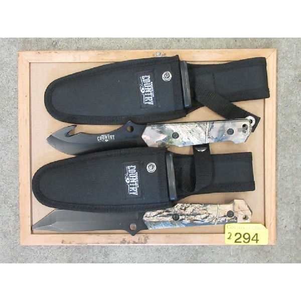 New Break-Up Country 5" Knife & Gut Knife