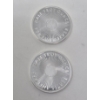 Image 2 : 2 x 1/2 Oz .999 Silver Sunshine Minting Rounds