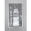 Image 1 : 10 Oz .999 Silver Coca-Cola 2-Sided Bar 