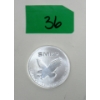 Image 1 : 1 Oz .999 Silver Mercury Greek Messenger God Round 