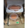 Image 1 : 2 New Sets of Dowan Ceramic Platters & 1 Plate Set