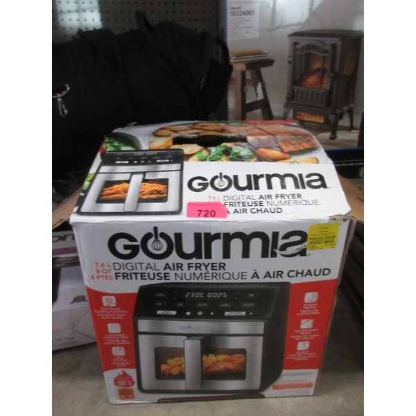 Gourmia 7.6 L Digital Air Fryer - Customer Return