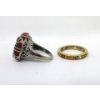 Image 3 : 2 x Sterling Silver Estate Rings 
