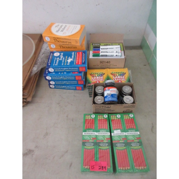 15 Pcs. Lot of New School and Office Supplies