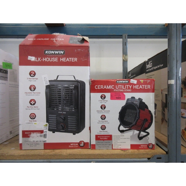 Konwin Milk-House Heater & Ceramic Heater
