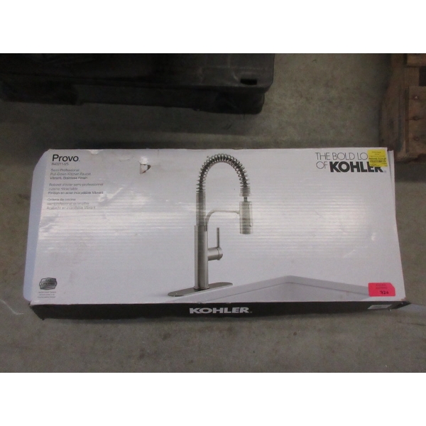 Kohler Provo Stainless Steel Pull-Down Faucet