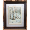 Image 1 : Original watercolor by M.S. Thomas