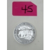 Image 1 : 1 Oz .999 Silver 2013 African Wildlife Elephant Coin 