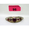 Image 1 : Sterling Silver & Gold Plated Bangle Bracelet