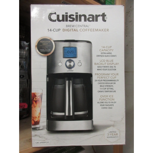 Cuisinart 14-Cup Brew Central Digital Coffee Maker