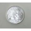Image 1 : 1 Oz .999 Silver Indigenous/Buffalo Round 
