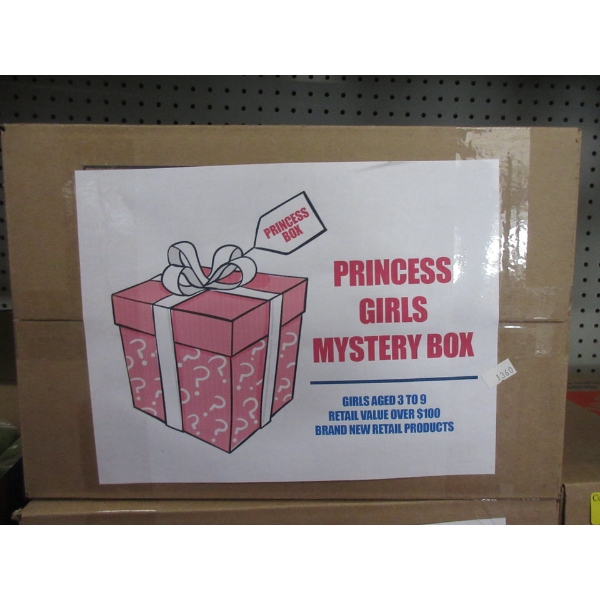 Sealed Princess Mystery Box for Girls 3 to 9