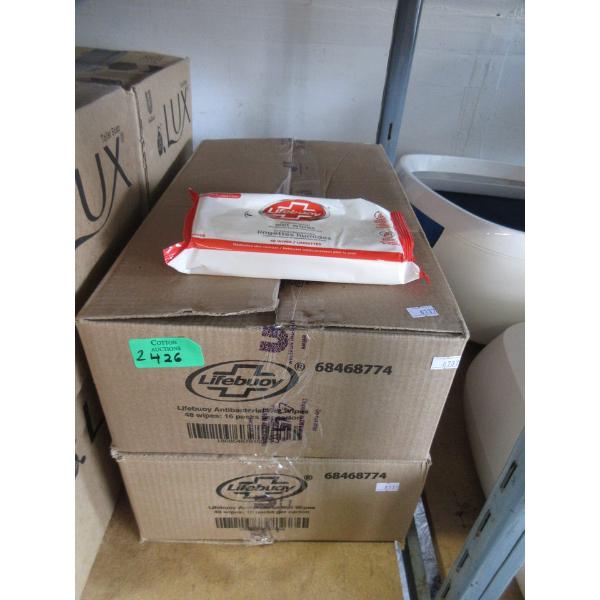 2 Cases of Lifebuoy Antibacterial Wipes