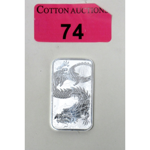 1 Oz .9999 Silver 2023 Legal Tender Dragon Coin 