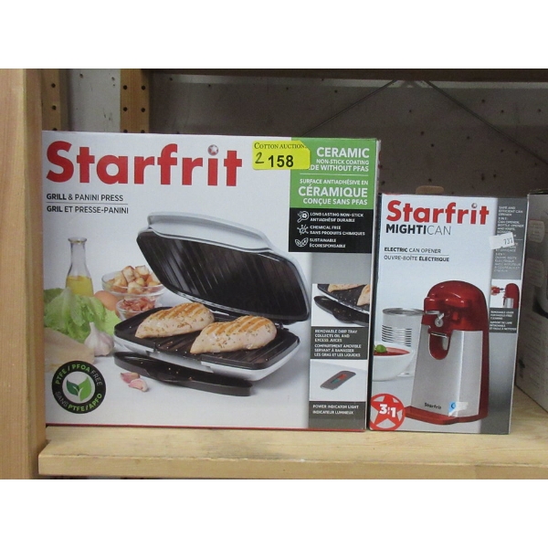 Starfrit Panini Press & Electric Can Opener