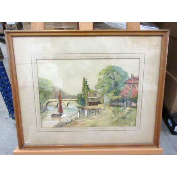 Original H. Braddick Watercolour 