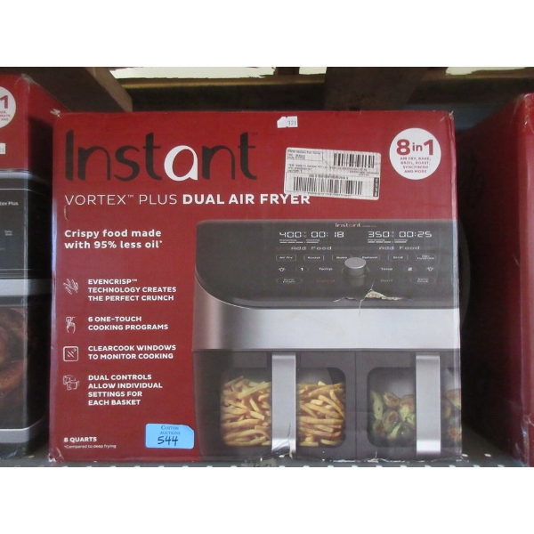 Instant Pot Vortex Plus Dual Air Fryer - 8 Qt