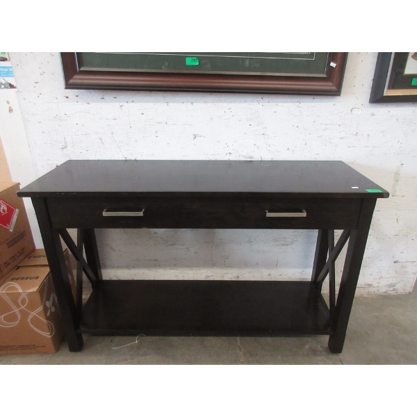 Sideboard with False Drawer - 16" x 47" x 29" tall