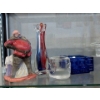 Image 2 : Shelf Lot of Glass & China Collectibles - 14 Pcs
