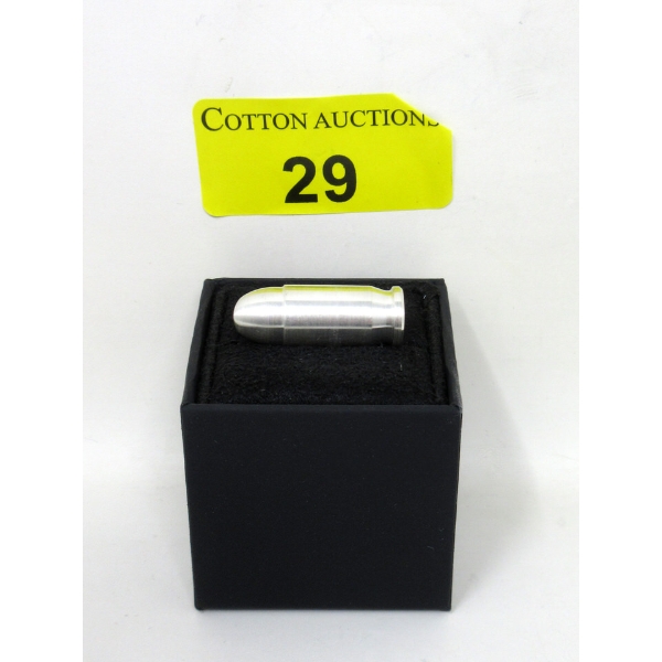 1 Oz .999 Silver .45 Caliber 3D Bullet 