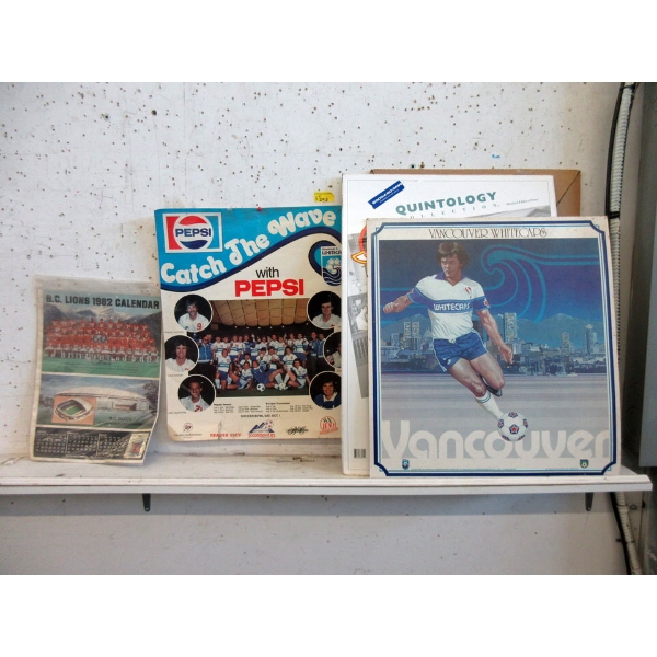 4 Vancouver Sports Teams Collectibles