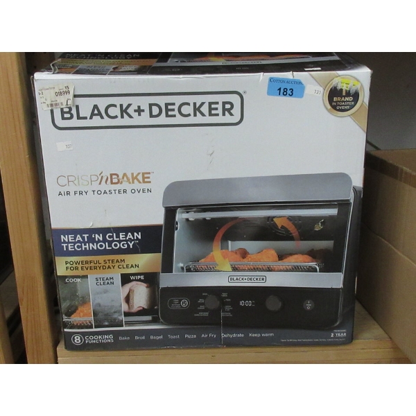 Black & Decker Crisp & Bake Air Fry Toaster Oven