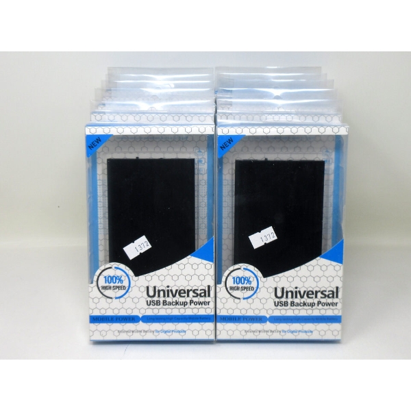 10 Universal USB Power Banks - Black