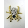 Image 2 : 3 Rhinestone & Crystal Spider Brooches