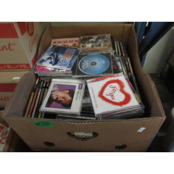 Box of 40+ Music CDs - Variety of Genres