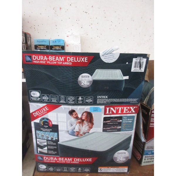 Dura-Beam Deluxe Air Bed - Queen Size