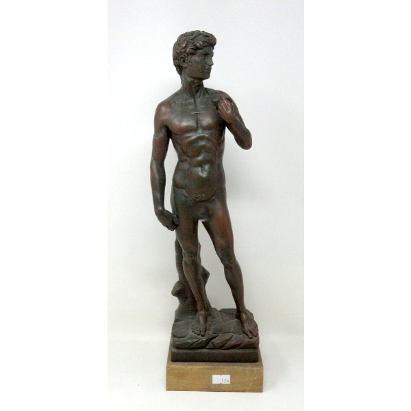 1963 Austin Productions 17" Statue of David