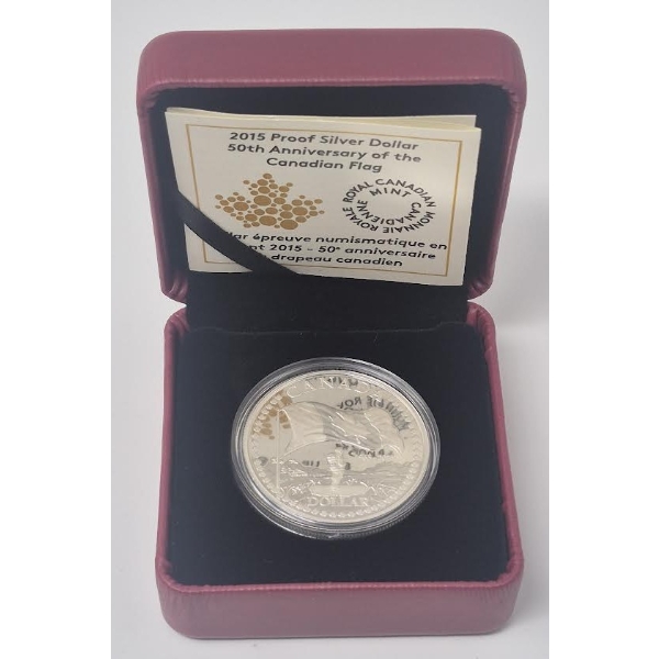 3/4 Oz .9999 Silver 2015 Canada Coin 