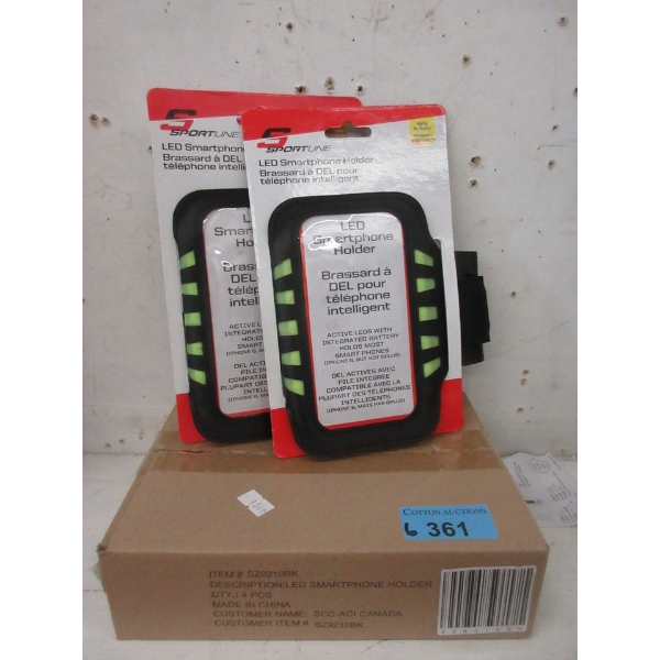 6 New LED Cell Phone Holders by Sportline