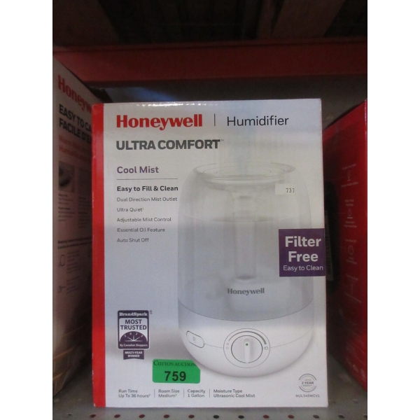 Honeywell comfort Cool Mist Humidifier - White