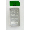 Image 1 : 10 Oz .999 Silver Johnson Matthey Blank Back Bar 