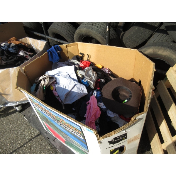 Skid of Overstock & Customer Return Clothing - As Is