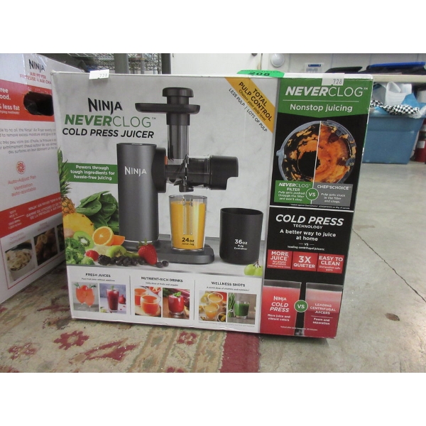 Ninja Never Clog Cold Press Juicer