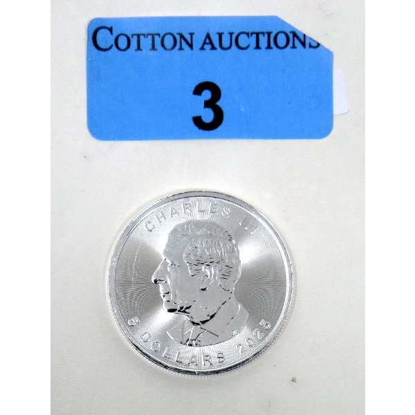 EARLY RELEASE First Mint 1 Oz .9999 Silver 2025 Maple Leaf Coin 