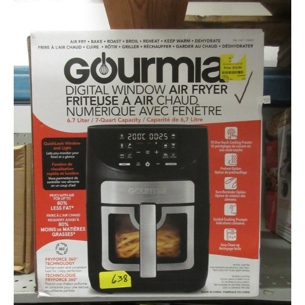 Gourmia Digital Window Air Fryer