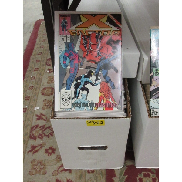 200 X-Factor Comics - Bagged & Carded 