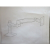 Image 2 : 3 Single Monitor Display Mounting Arms
