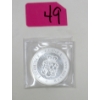 Image 1 : 1.25 Oz .999 Silver 2022 St. Helena Guinea Coin 