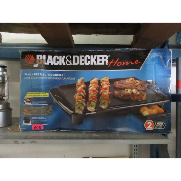 Black & Decker Family Size Electric Griddle