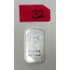 Image 1 : 1 Oz .999 Silver JBR Ethically Sourced Bar 
